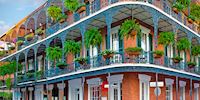 French Quarter building, New Orleans